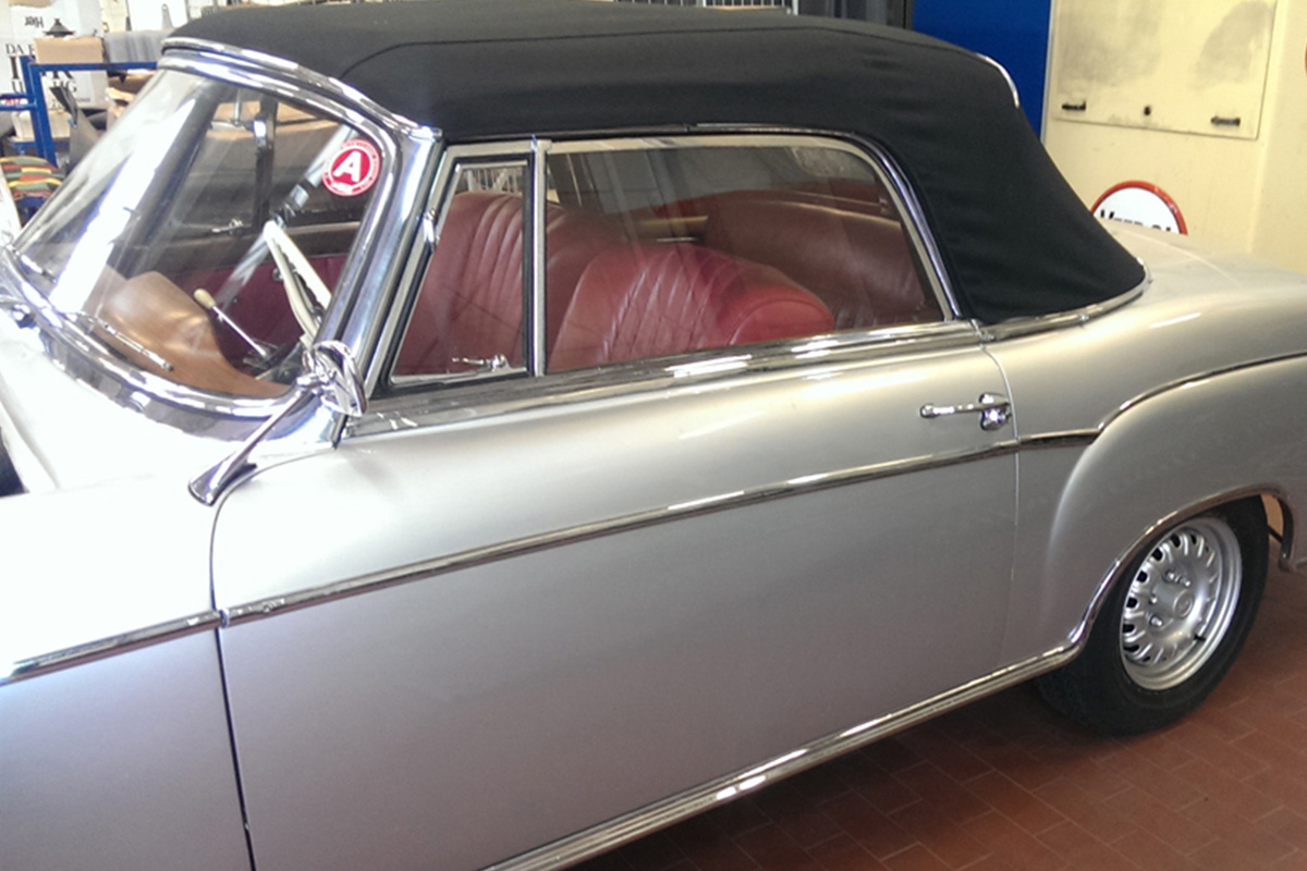 Restauration Mercedes-Benz 220 SE Cabrio | ASTALLER Classic