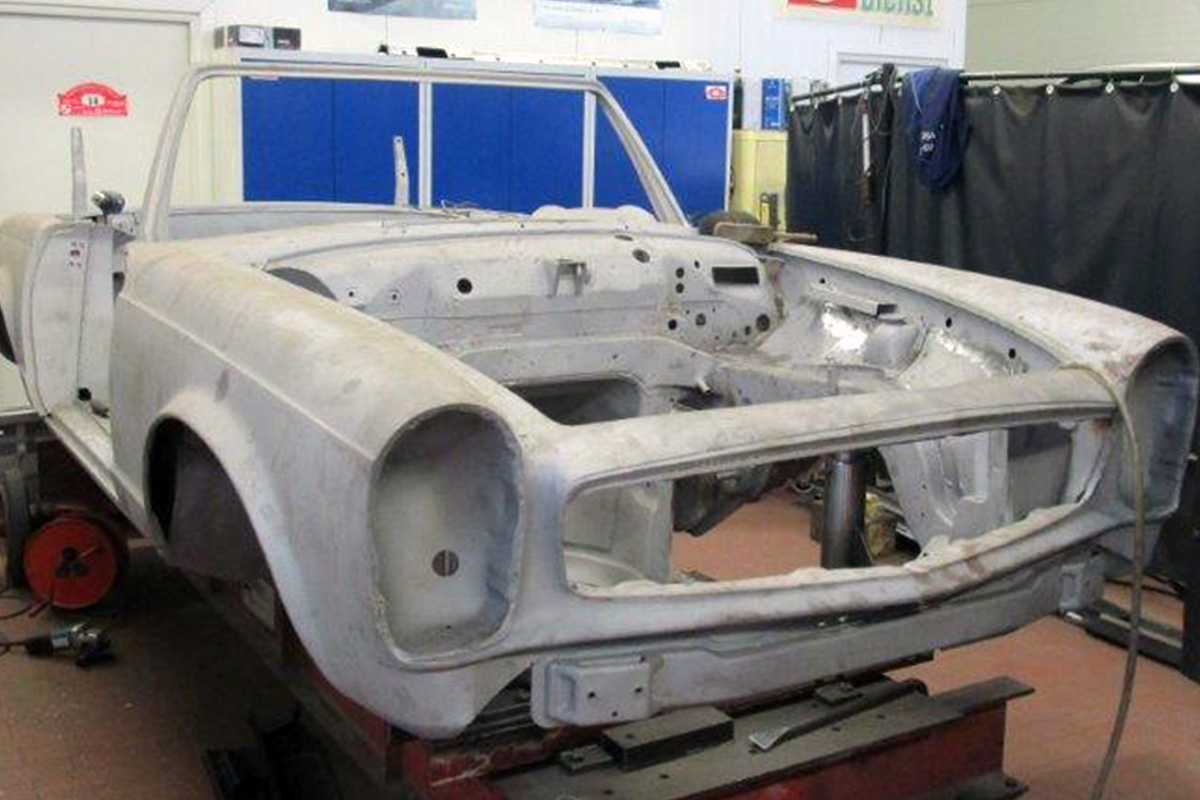 Restauration Mercedes-Benz 230 SL Pagode | ASTALLER Classic